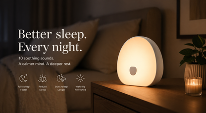 White Noise Sleep Night Light