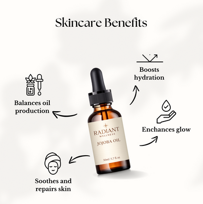 Jojoba Oil For Hair, Skin, Face and Nails